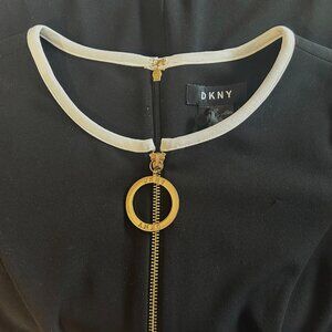 DKNY Black Shift Dress